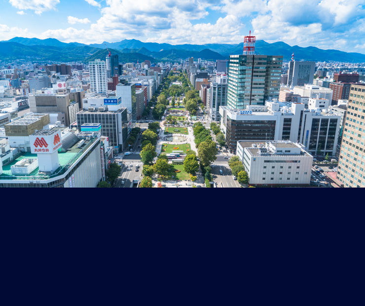 Odori Park in Sapporo